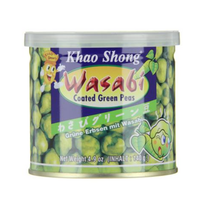 Khao Shong Wasabi Green Peas 4.9oz